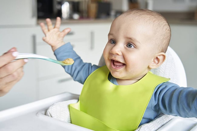 bébé ne veut pas manger diversification