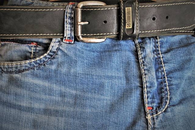 jean avec ceinture