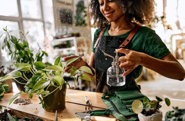 arrosage plantes intérieur