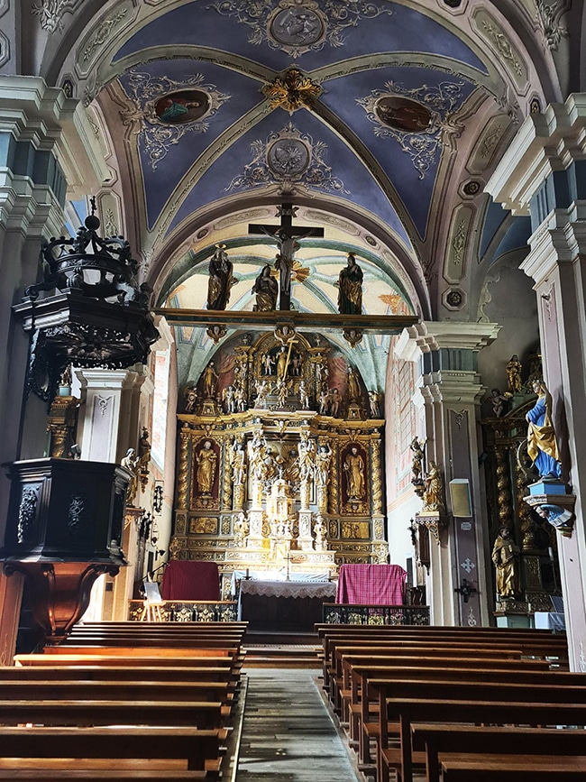 plus beaux monuments d'art baroque en haute tarentaise