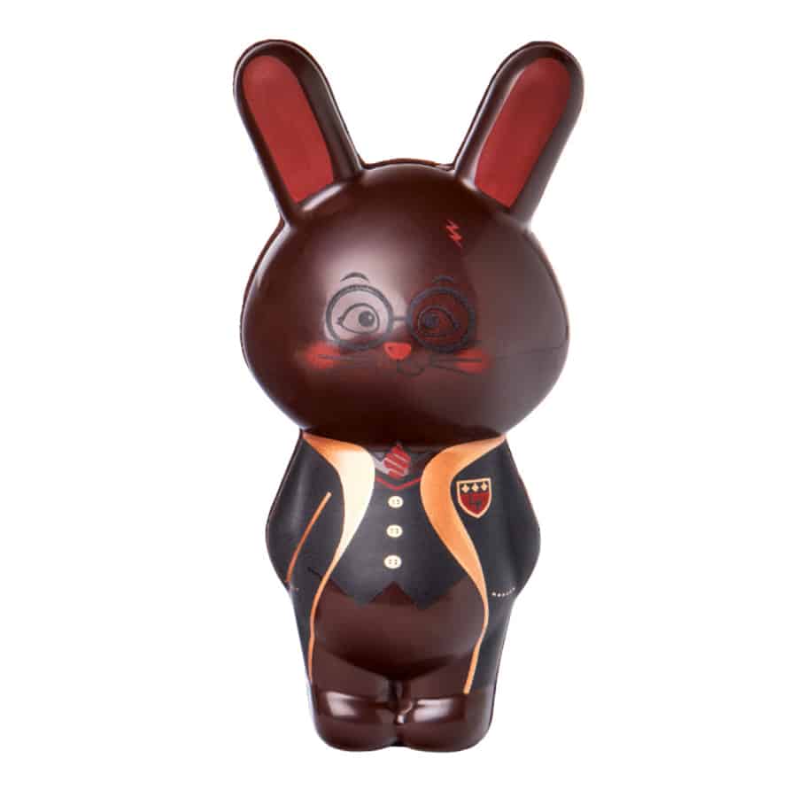 lapin en chocolat paques rigolo
