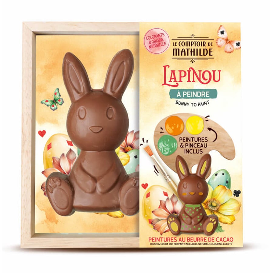 chocolat paques à peindre pour enfant