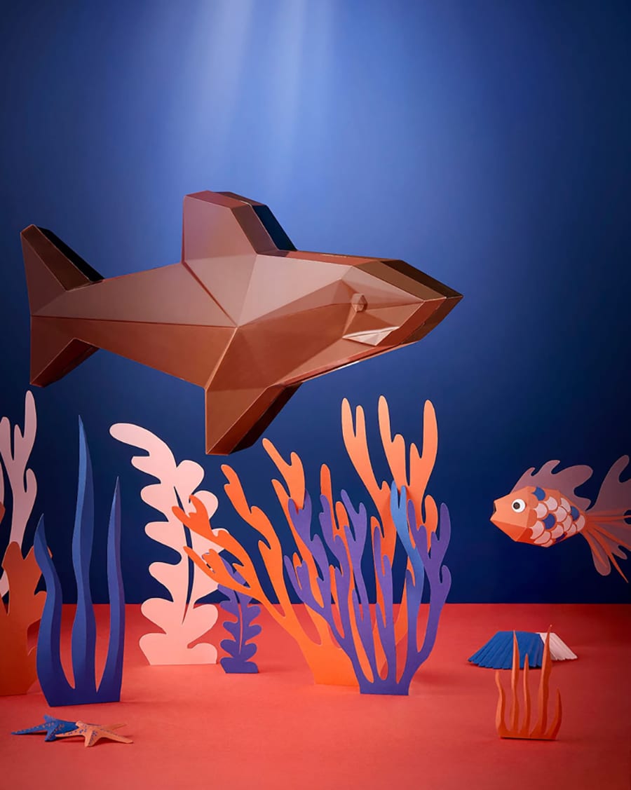 poisson de paques en chocolat original