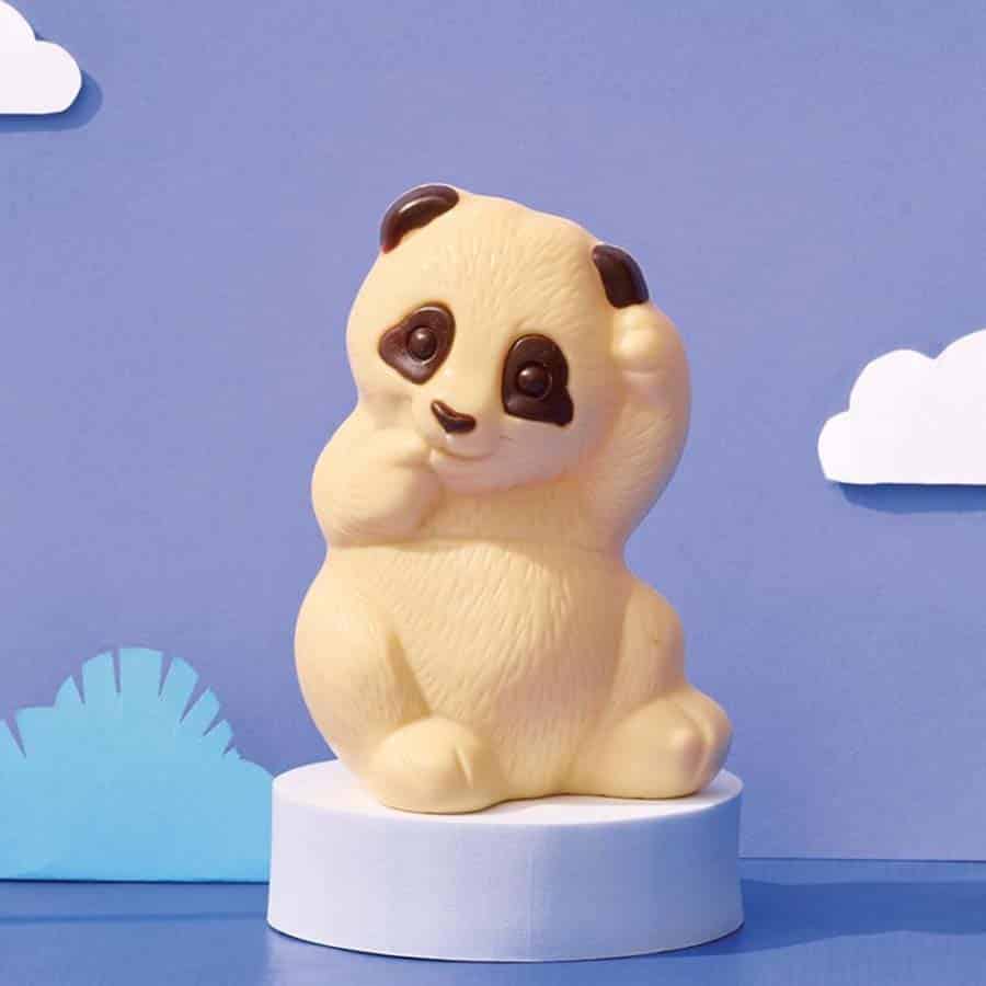 panda chocolat blanc 