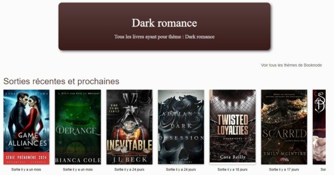 livre ado romance