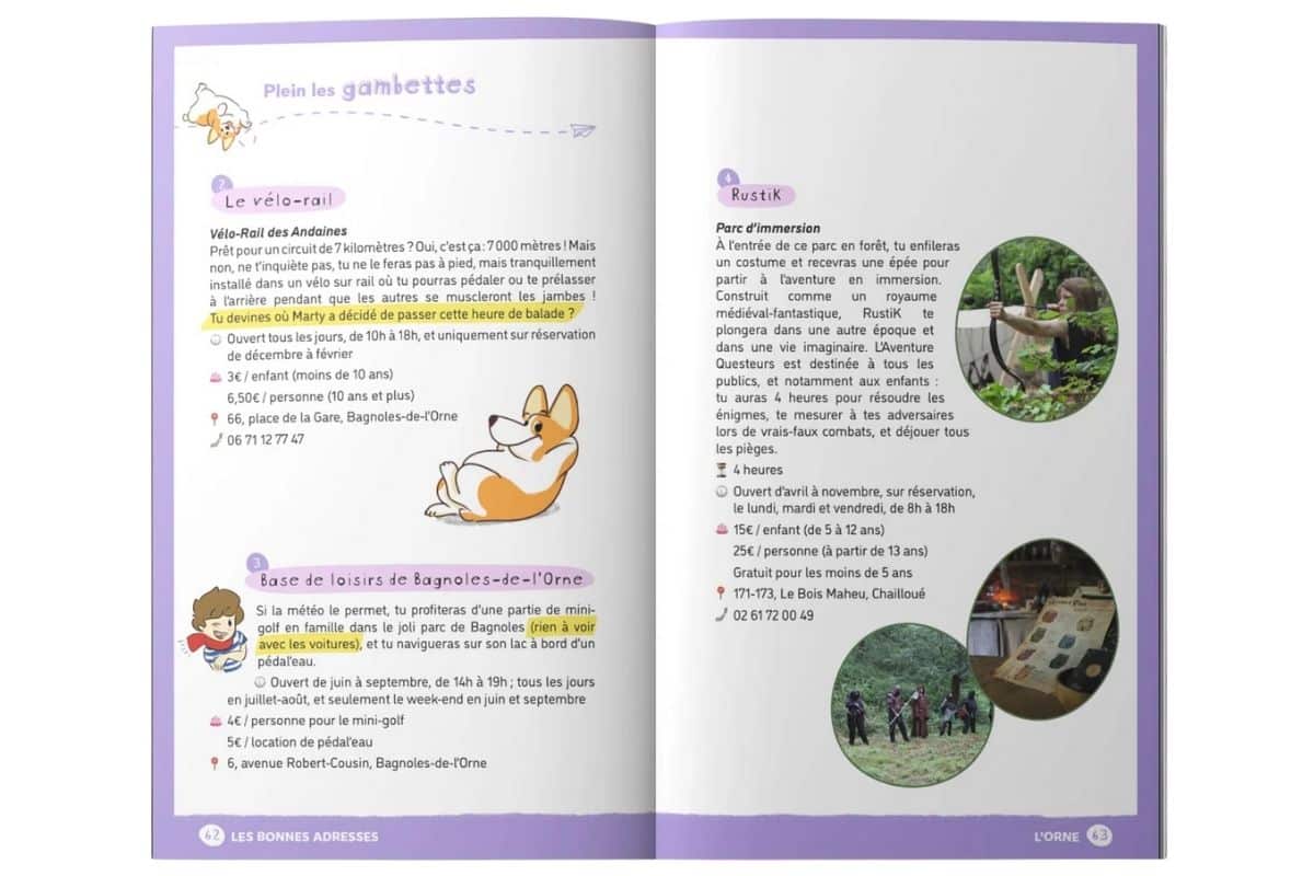 guide touristique enfant écoresponsable