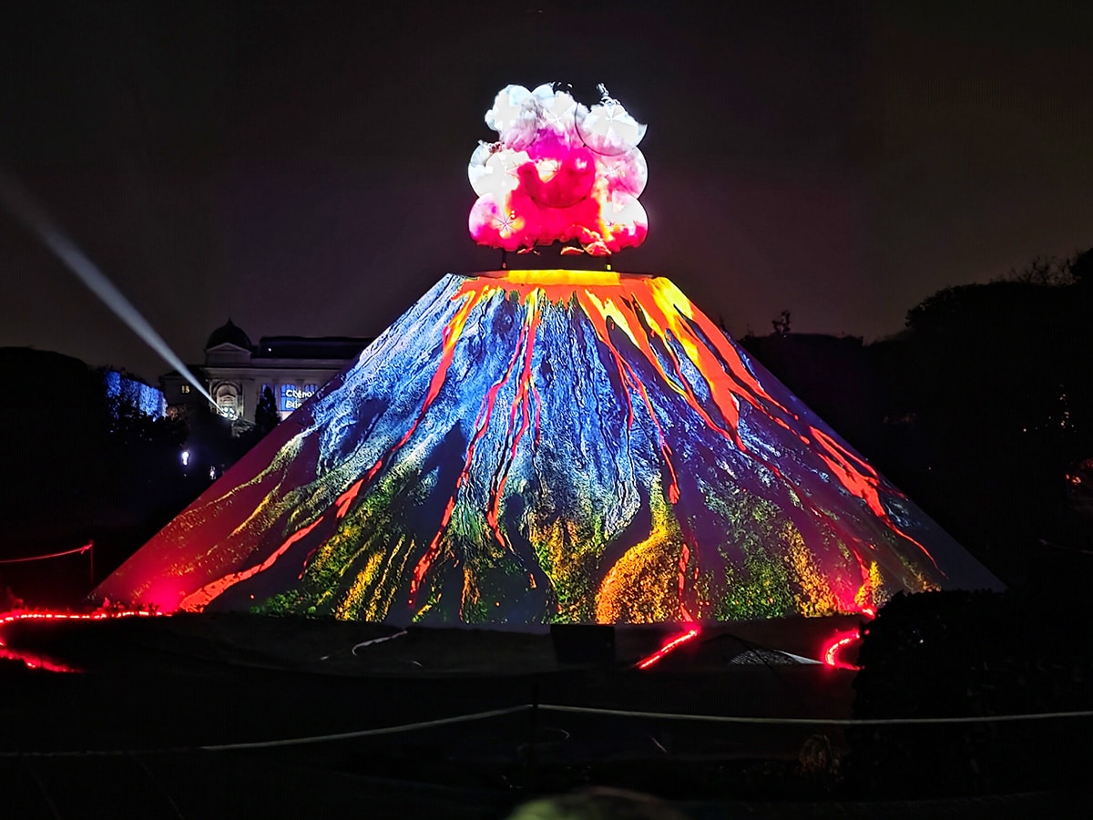 illumination jardin des plantes noel 2025