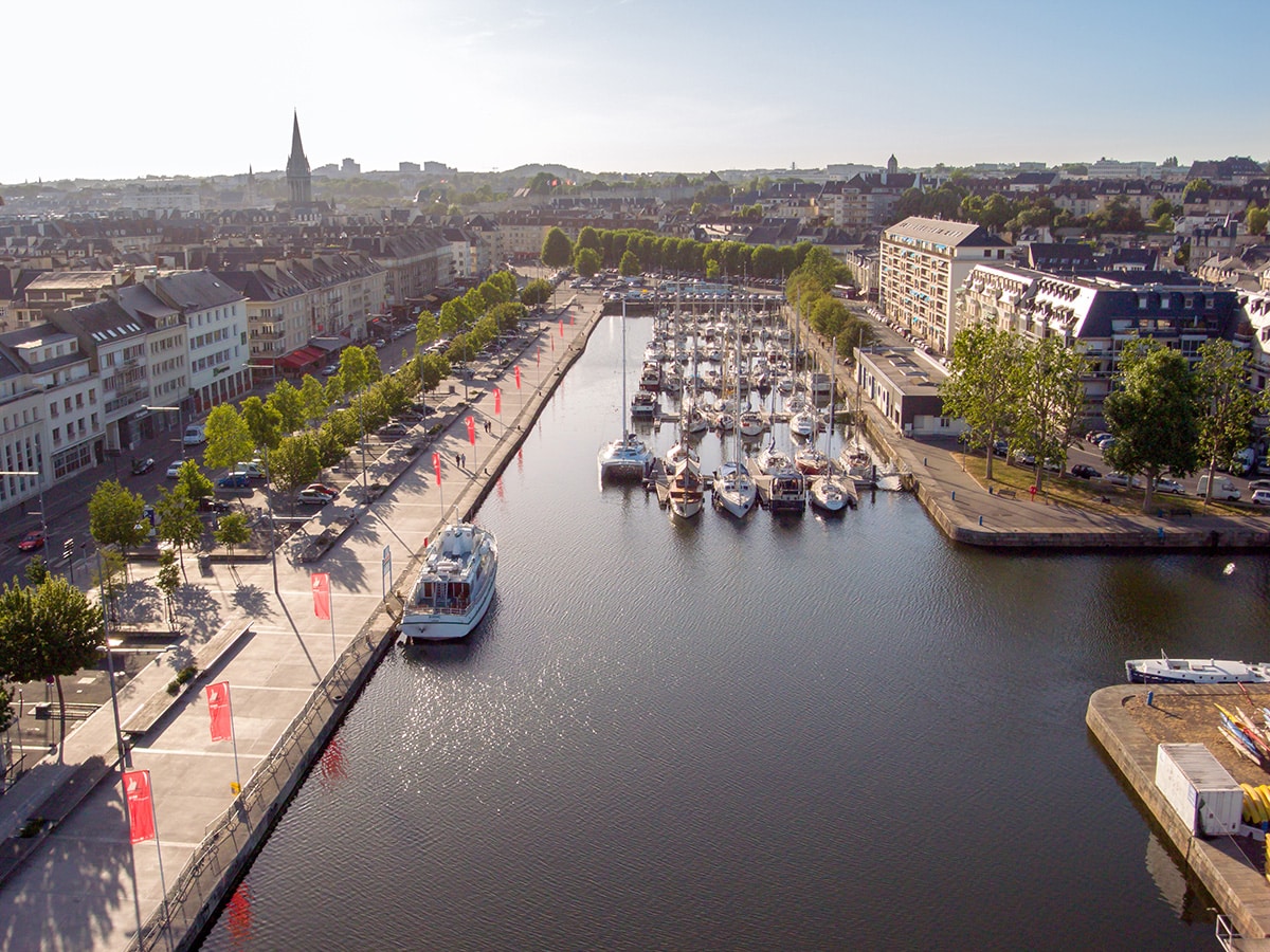 millénaire caen port