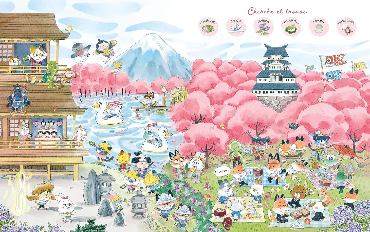 cherche et trouve sur le japon