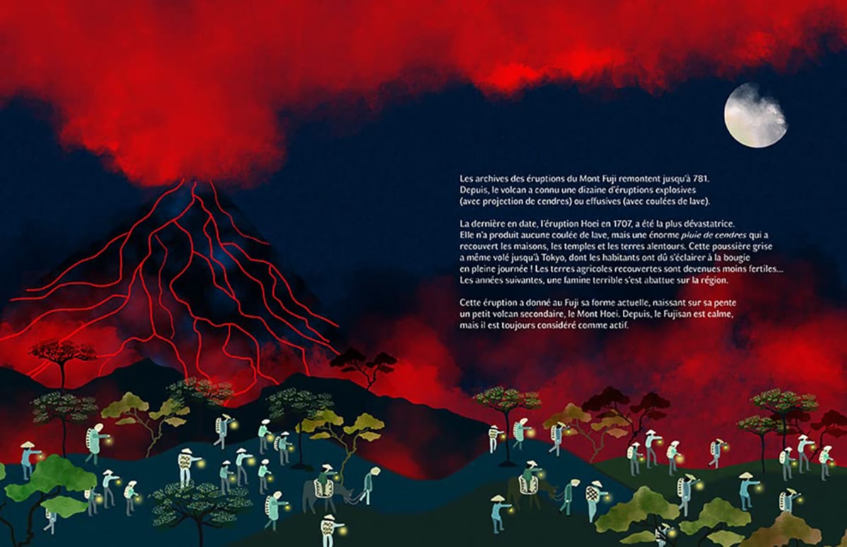 volcan japon livre