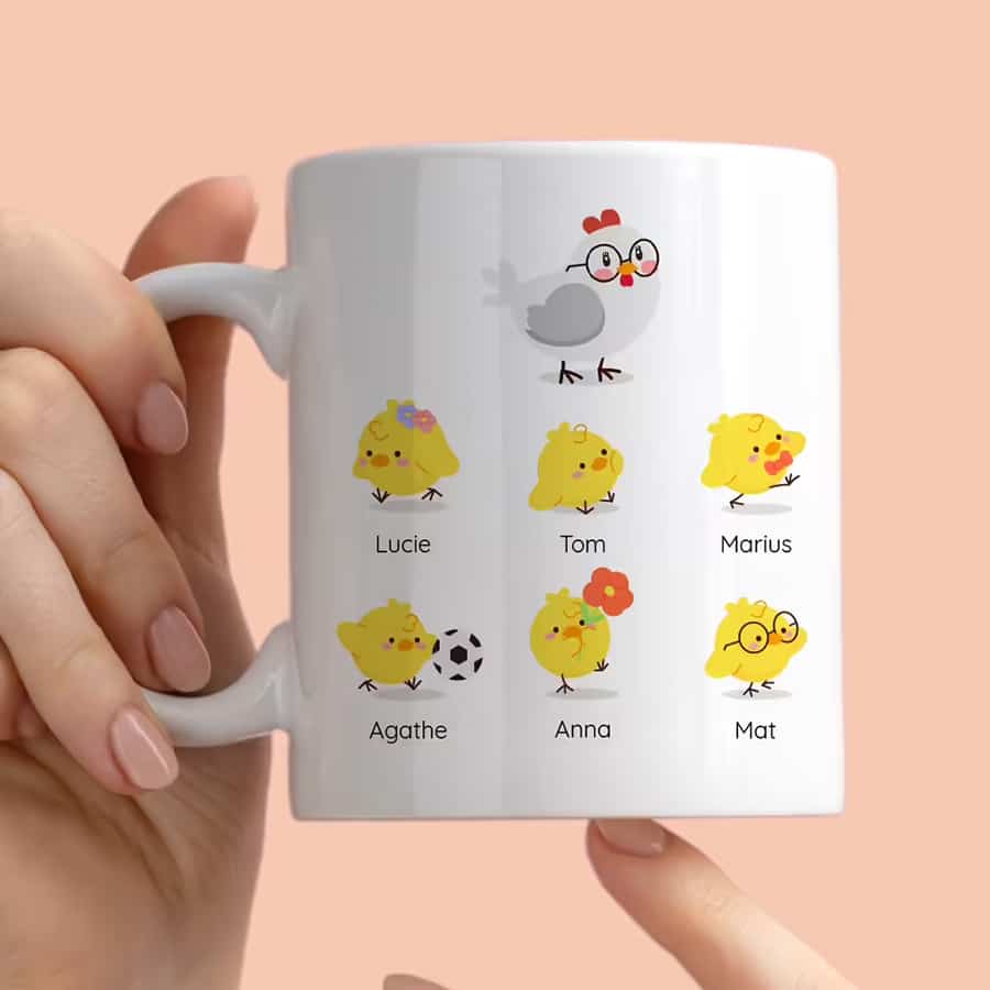 mug personnalisée rigolote pour cadeau fête des mères