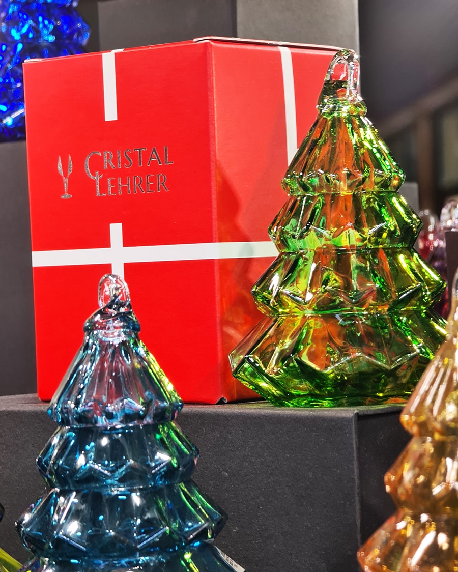cristallerie Lehrer boule de noël 2025