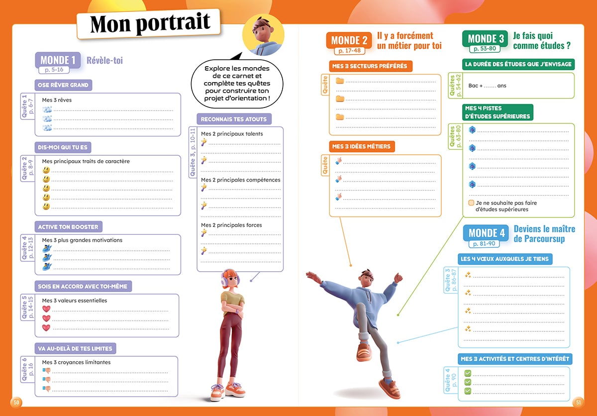 outil d'aide à l'orientation pour lycéen