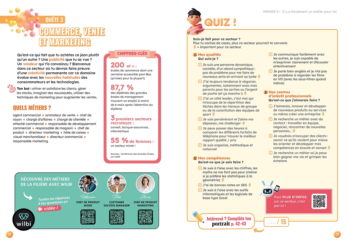 orientation scolaire conseils pour trouver le métier fait pour moi