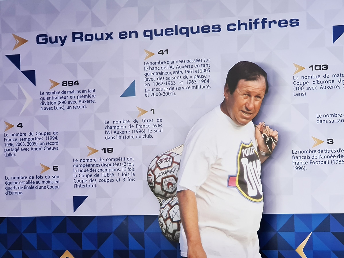 Guy Roux entraineur AJ Auxerre