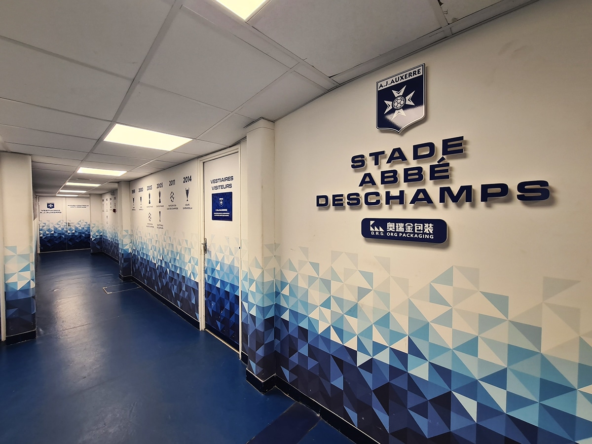 AJA Experience stade abbé deschamps