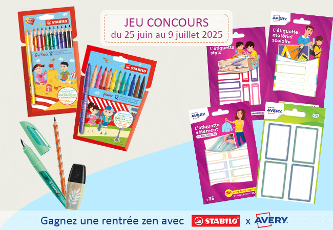 concours rentrée stabilo avery