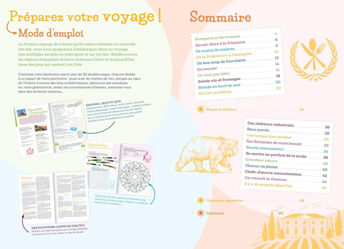 cahier de vacances adultes Le Monde