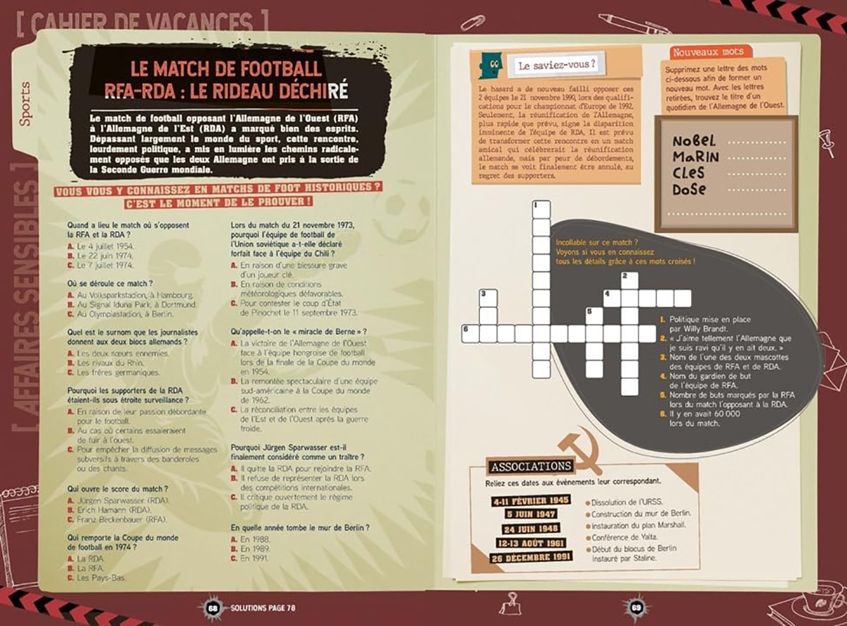 cahier de vacances enquetes criminelles