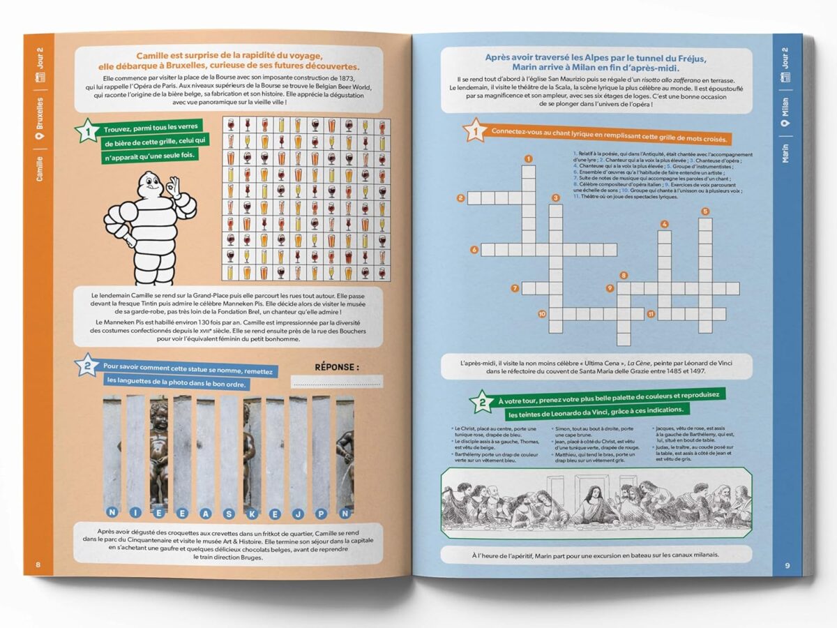 cahier de vacances michelin