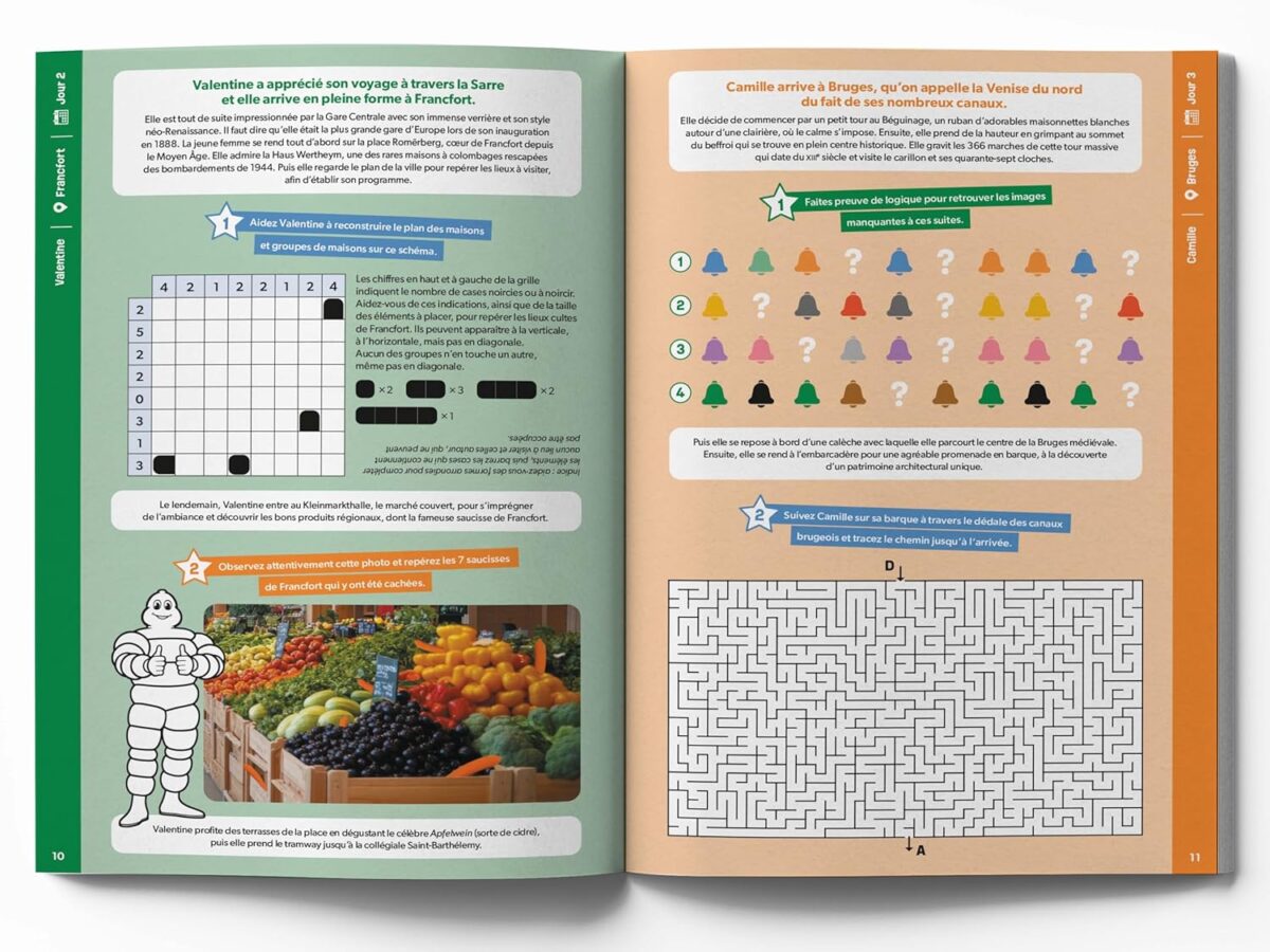 livre de jeux pour adultes thème voyage