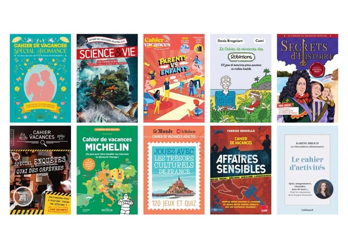 cahiers de vacances adultes 2025