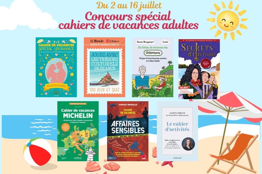 concours cahiers de vacances adultes mafamillezen