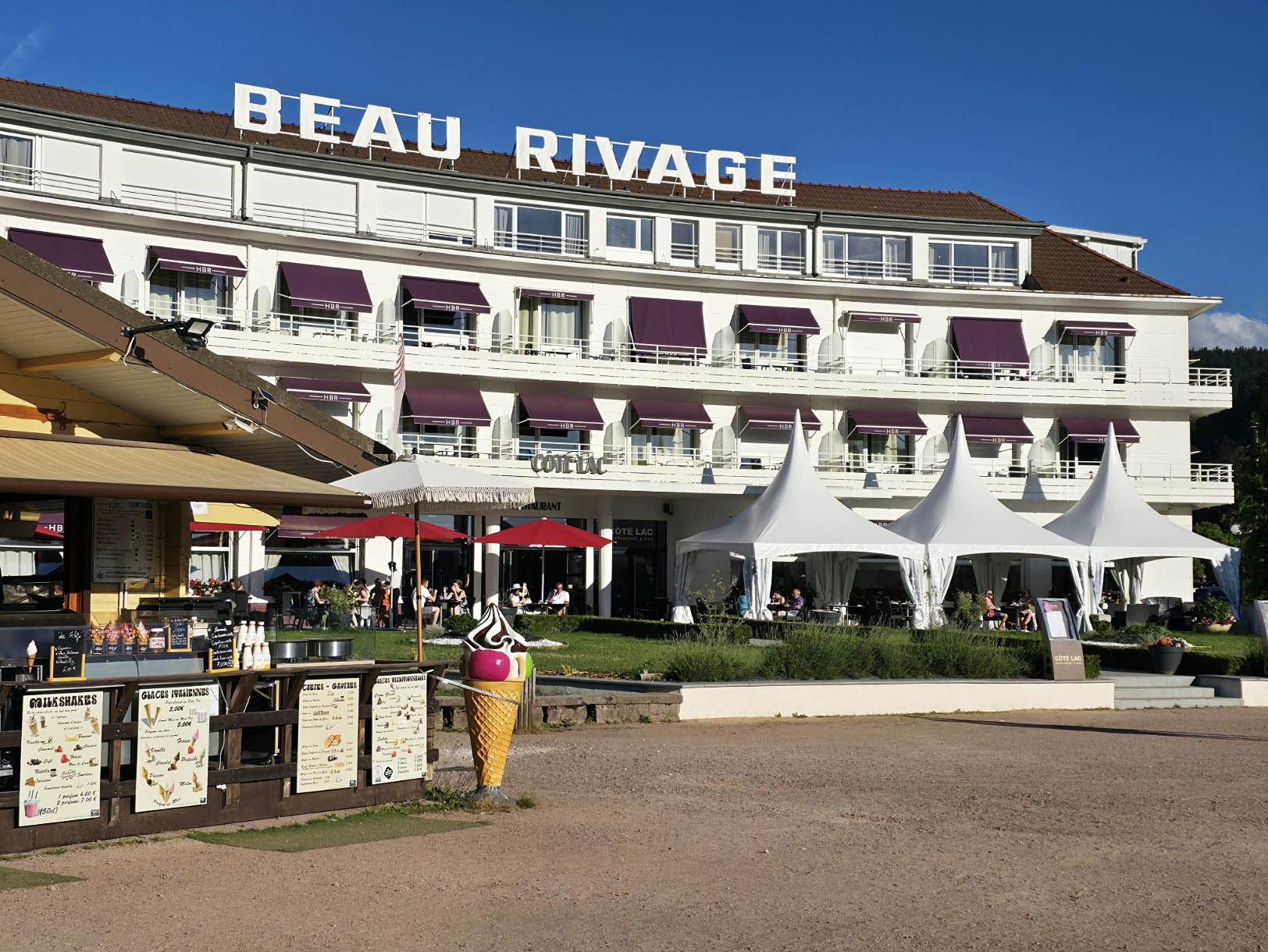 hotel gerardmer au bord du lac
