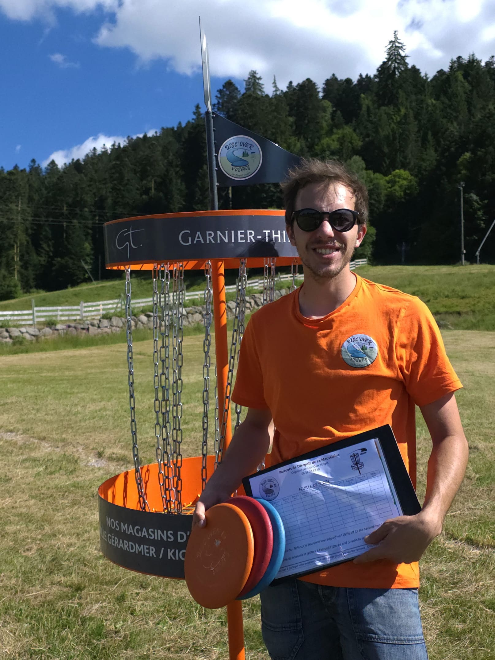 frisbee golf gerardmer