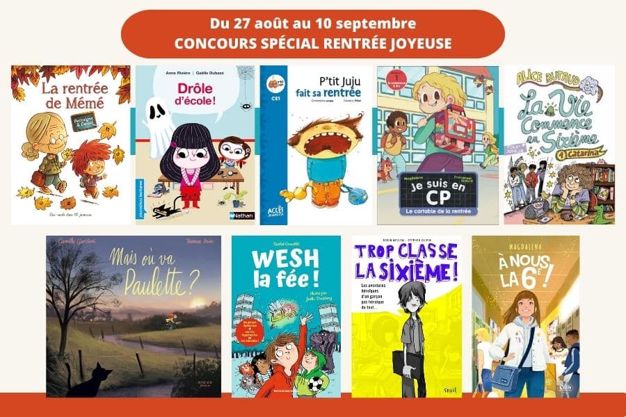 concours livres rentrée mafamillezen