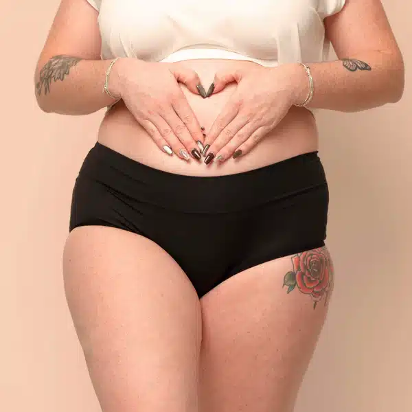 culotte post partum taille haute