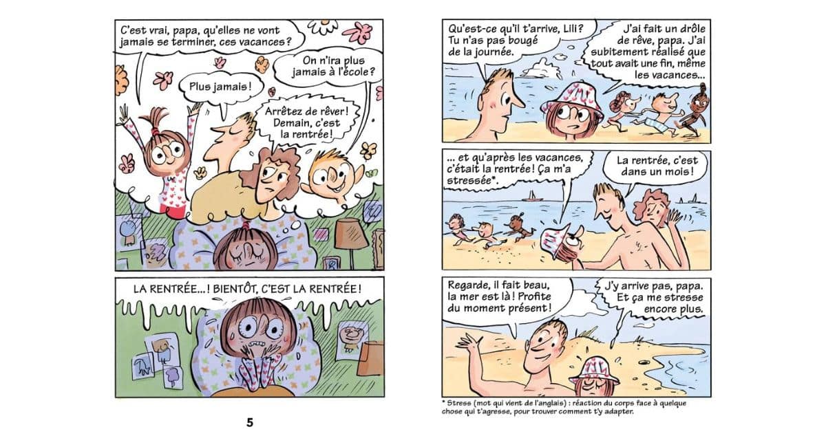 lili est stressée par la rentrée avis
