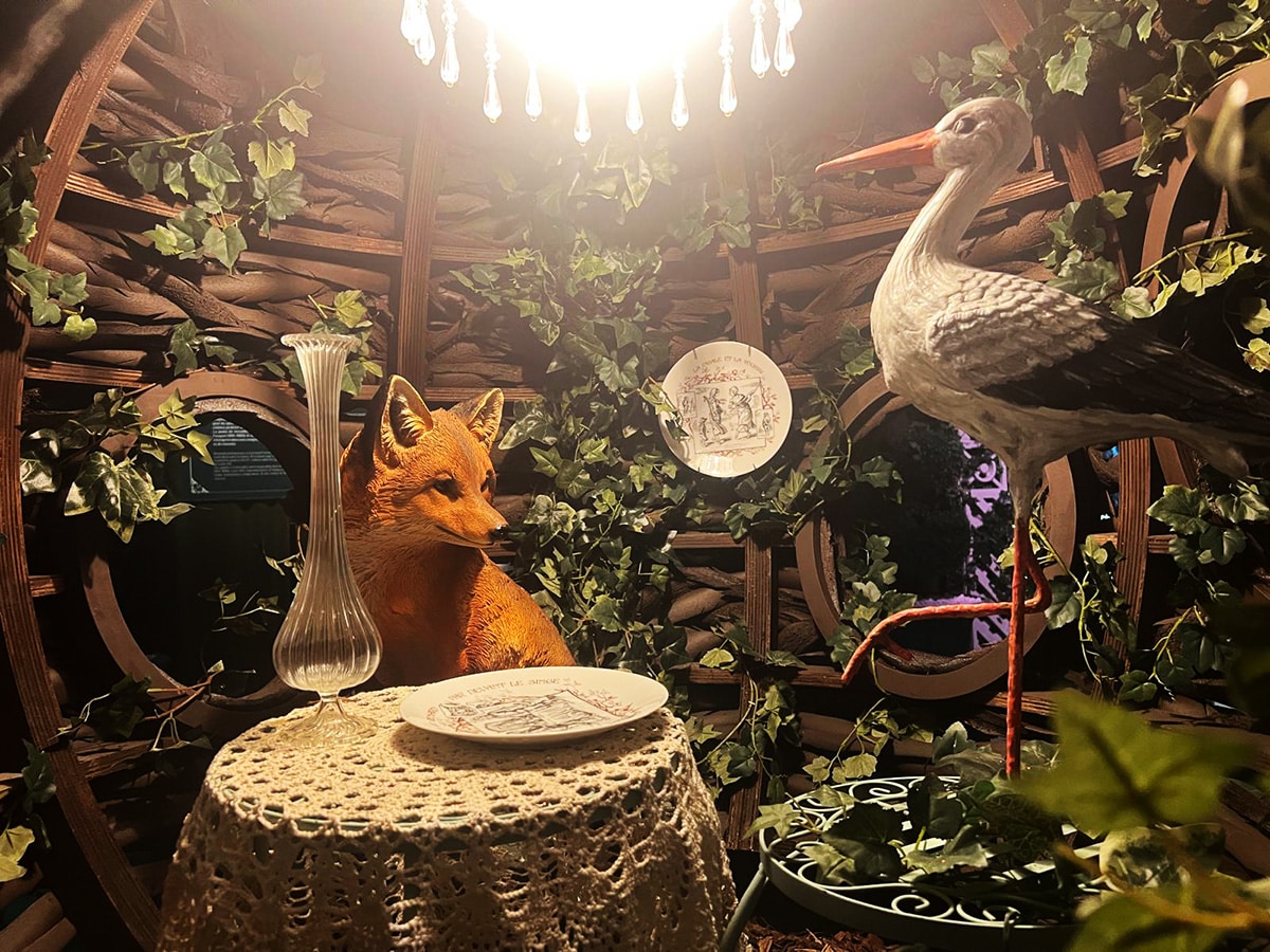 parcours immersif fables de la fontaine