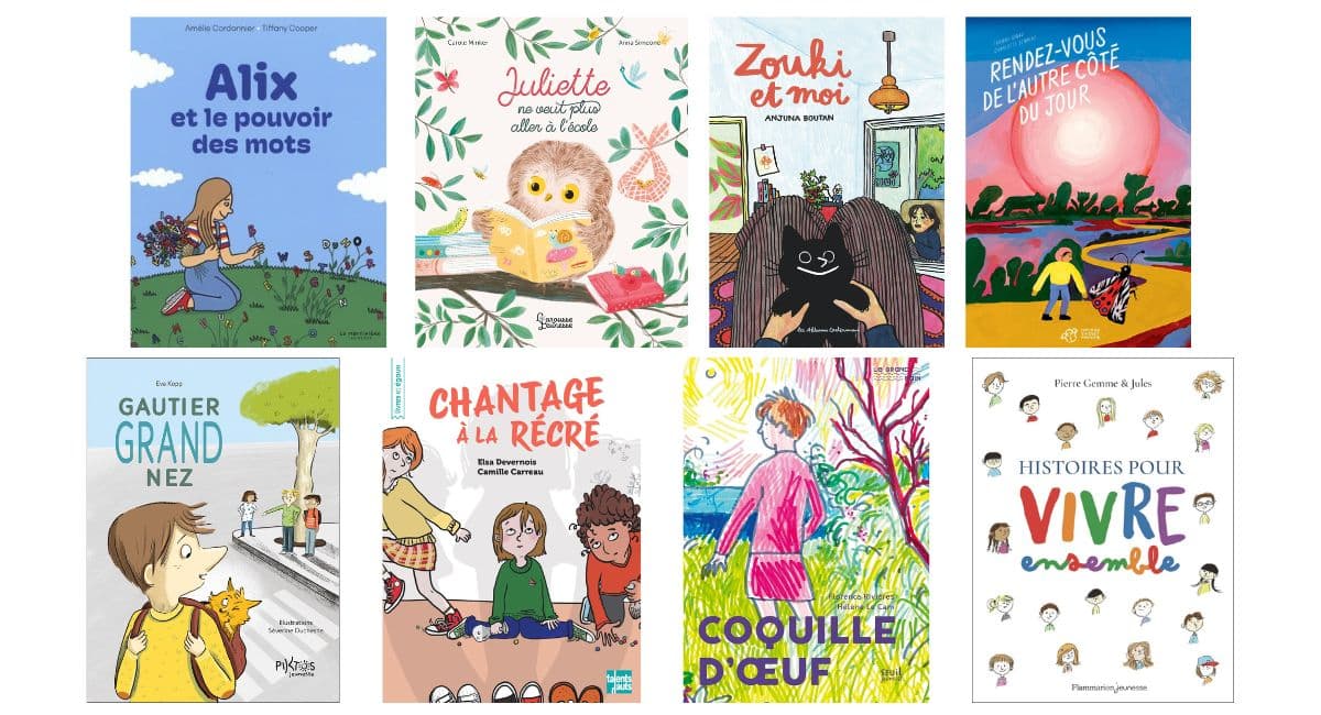 livres pour enfants qui parlent du harcèlement scolaire