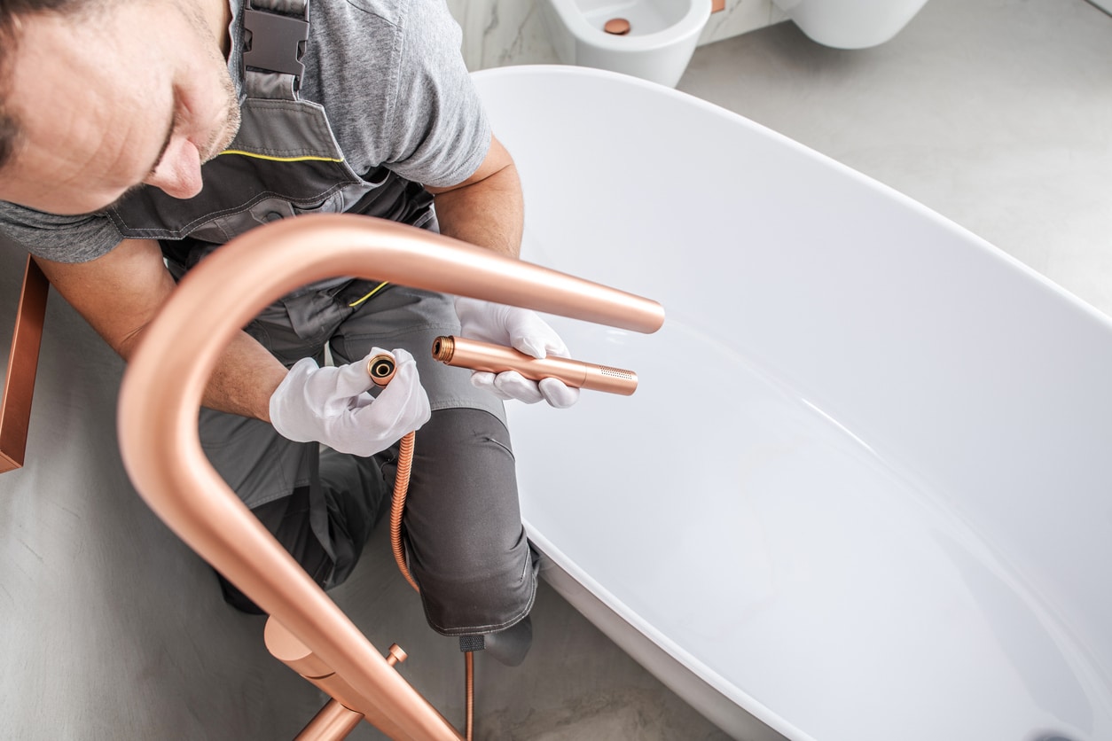 Salle de bains moderne rénovée