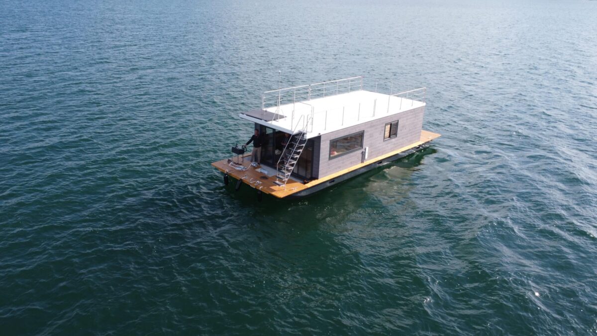 hébergement insolite sur l'eau lac du der