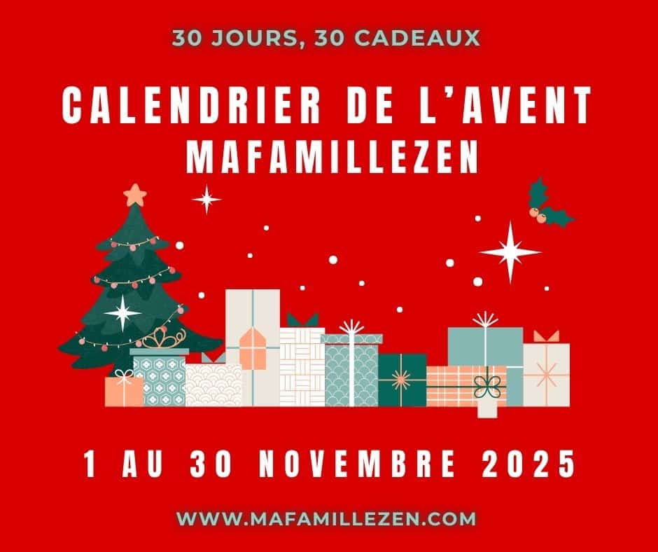calendrier de l'avent mafamillezen 2025