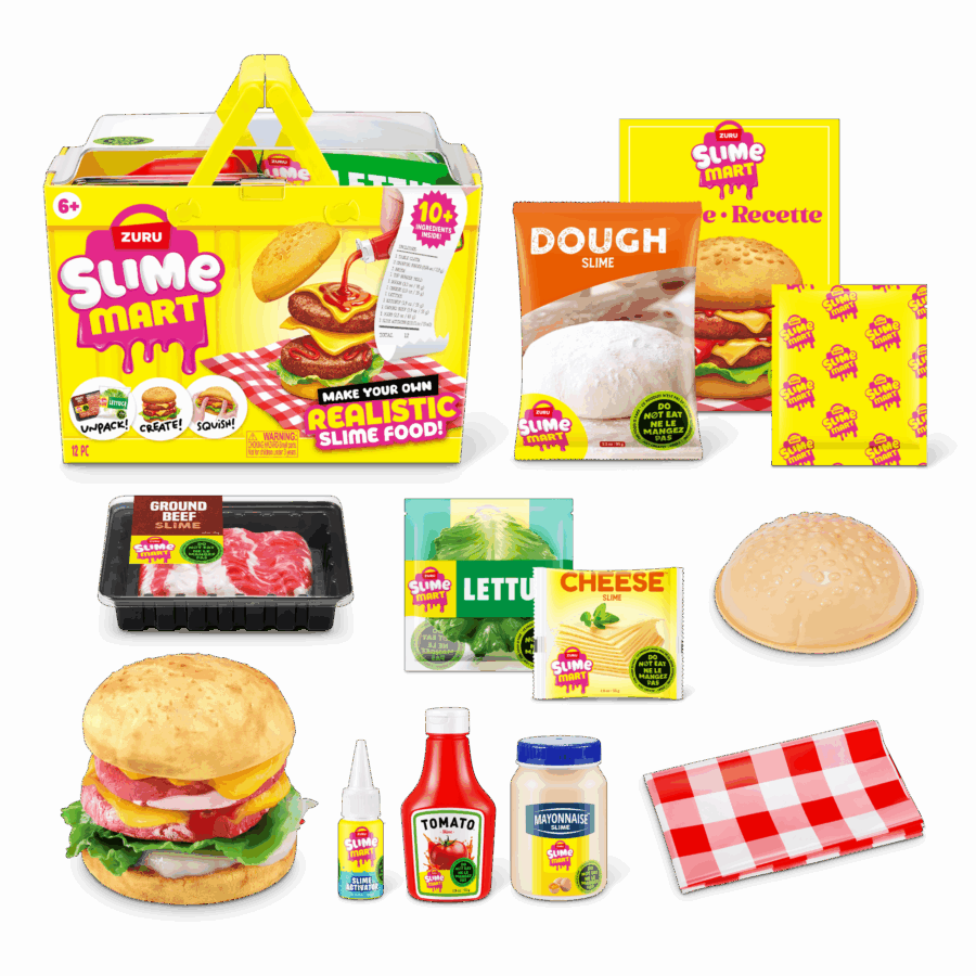 panier slime art burger zuru