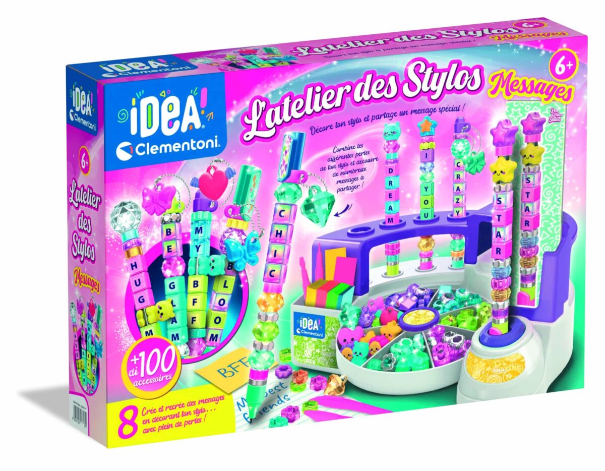 atelier des stylos messages clementoni age