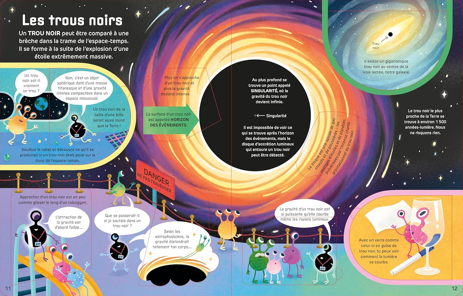 livre documentaire enfant sur l'univers avec expériences