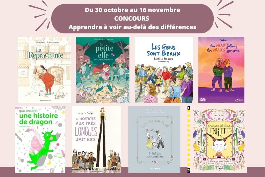 concours livres enfants mafamillezen