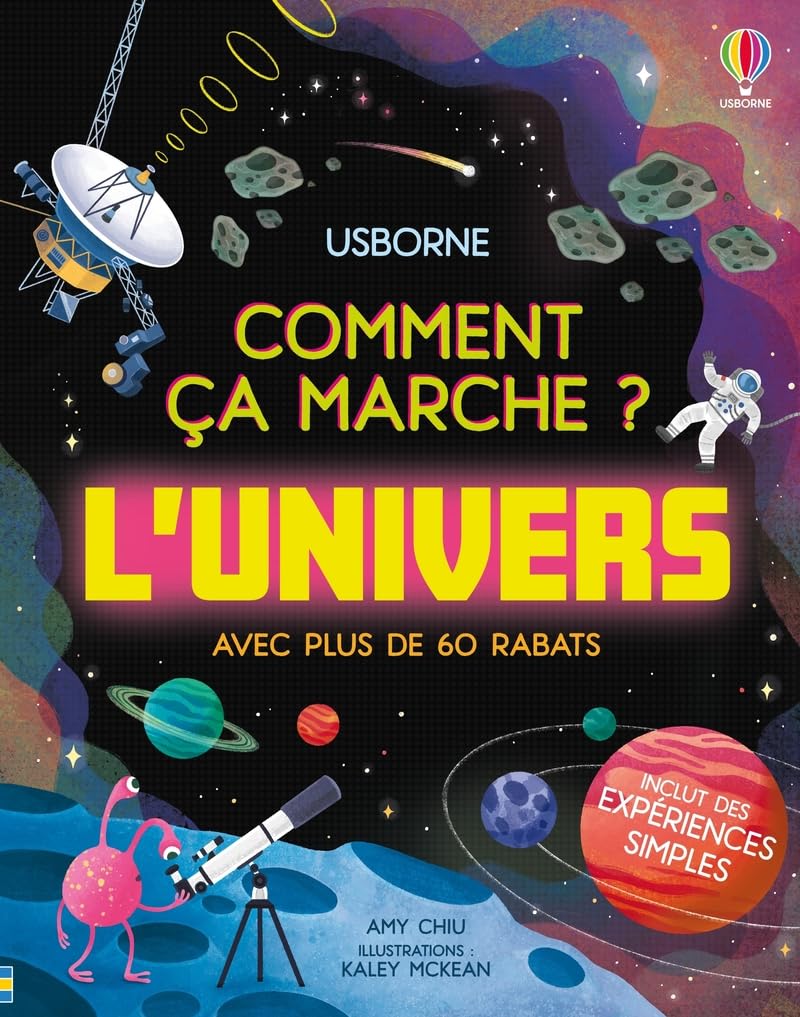 livre documentaire enfant sur l'univers