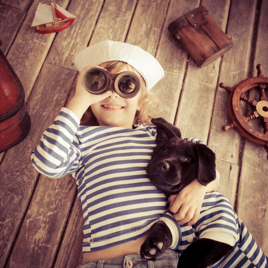 chien et enfant cohabitation