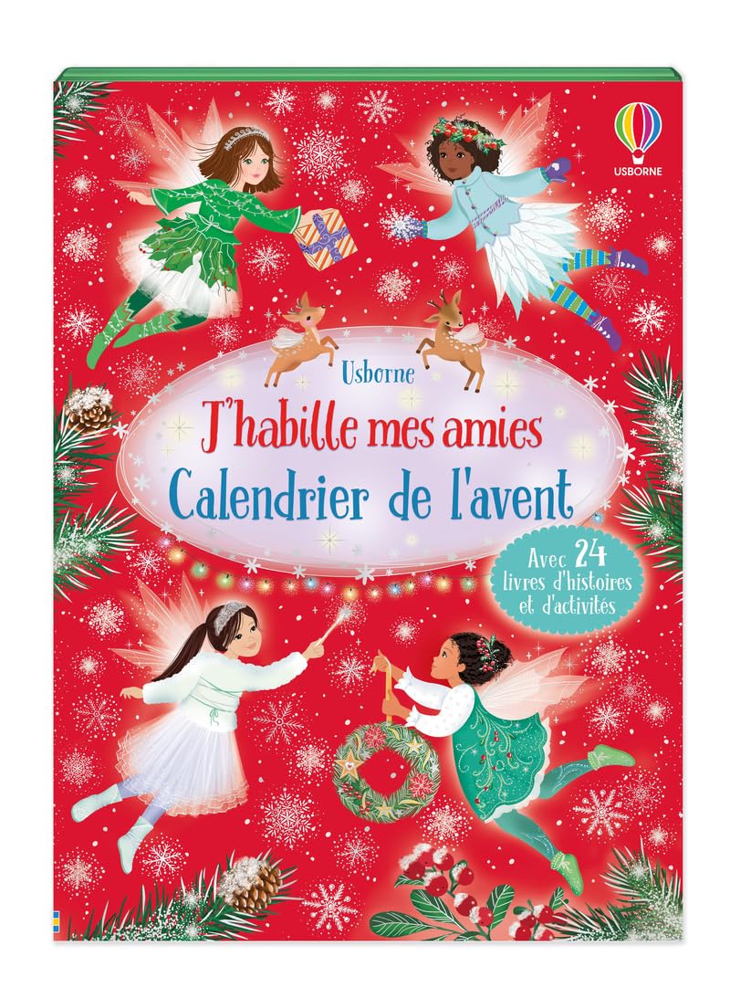 calendrier de l'avent j'habille mes poupées