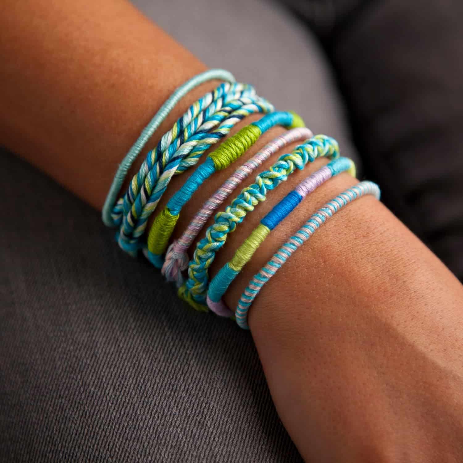 kit pour fabriquer des bracelets brésiliens