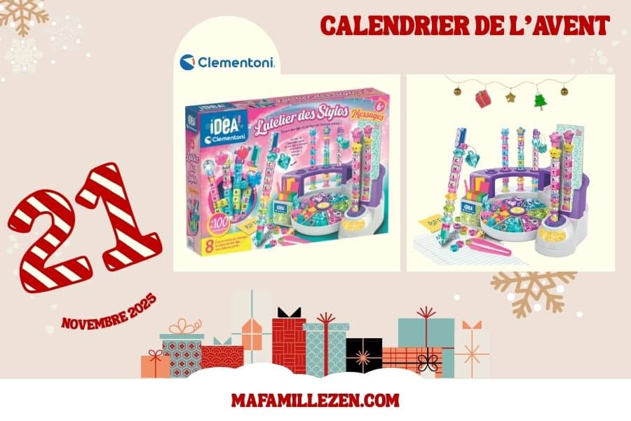 calendrier de l'avent mafamillezen J21