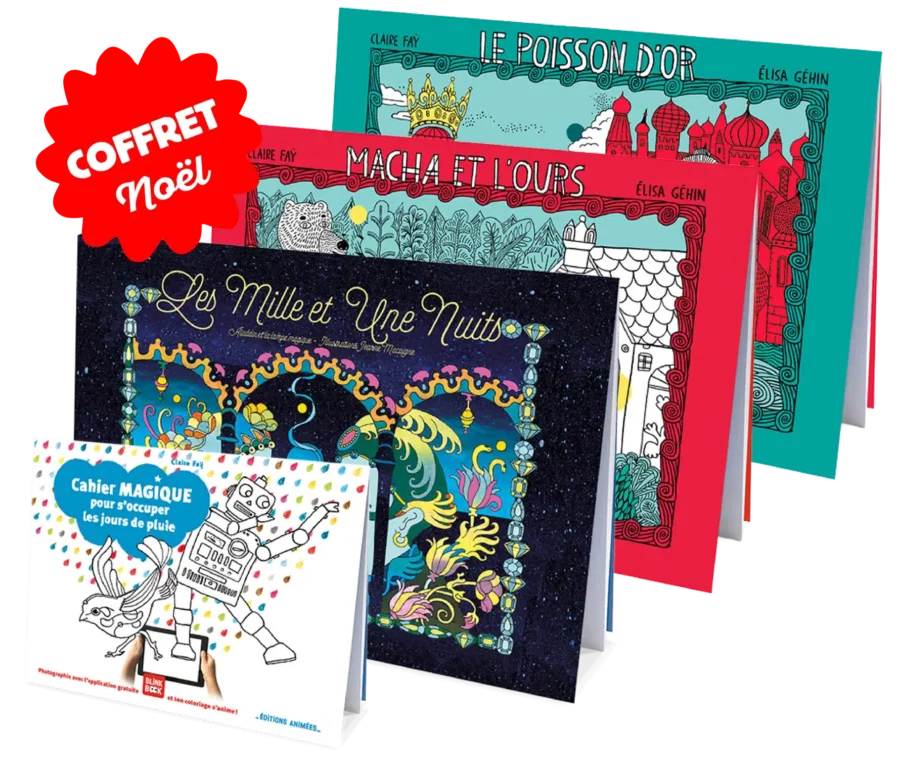 coffret noel blinkbook