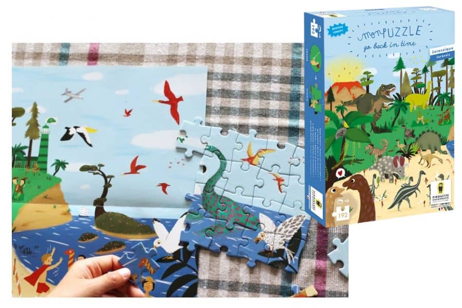 puzzle enfant dinosaures