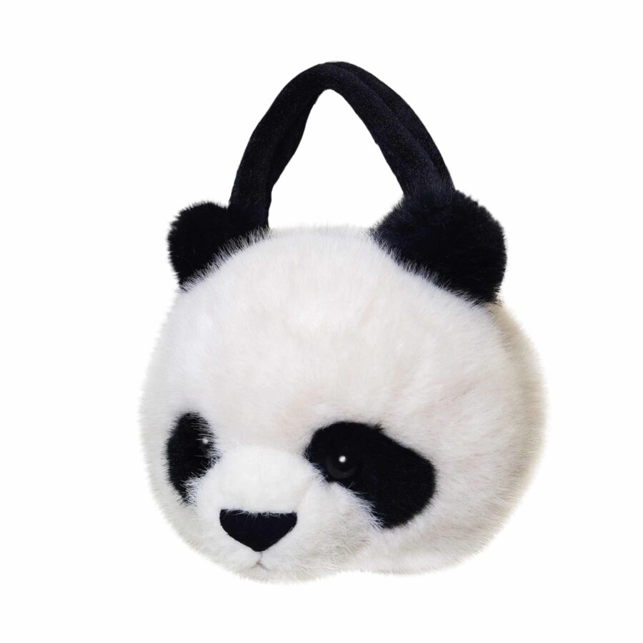 sac a main panda en peluche