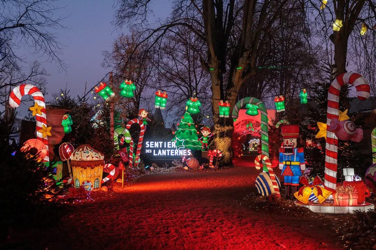 sentier des lanternes metz